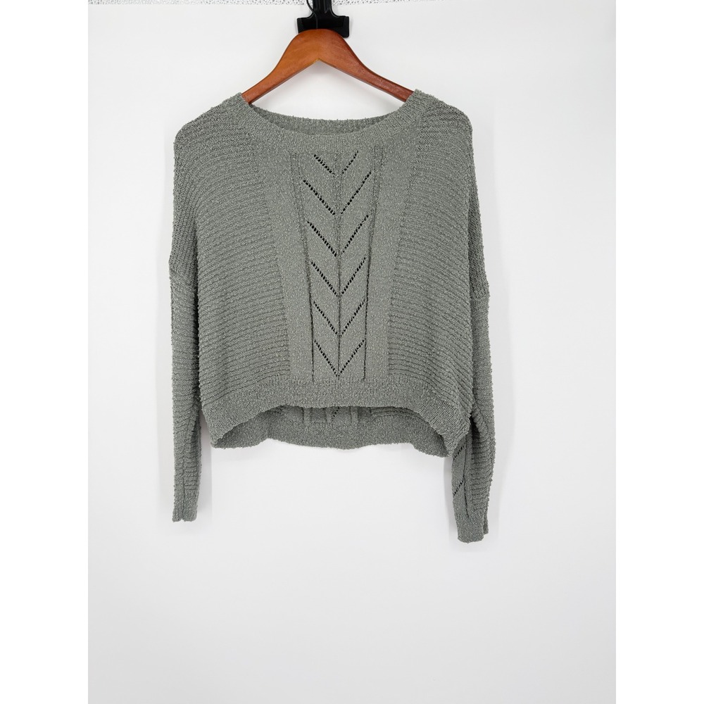 Altar'd State Womens Sweater Large Coastal Chic Cottagecore Lagenlook Minimalist